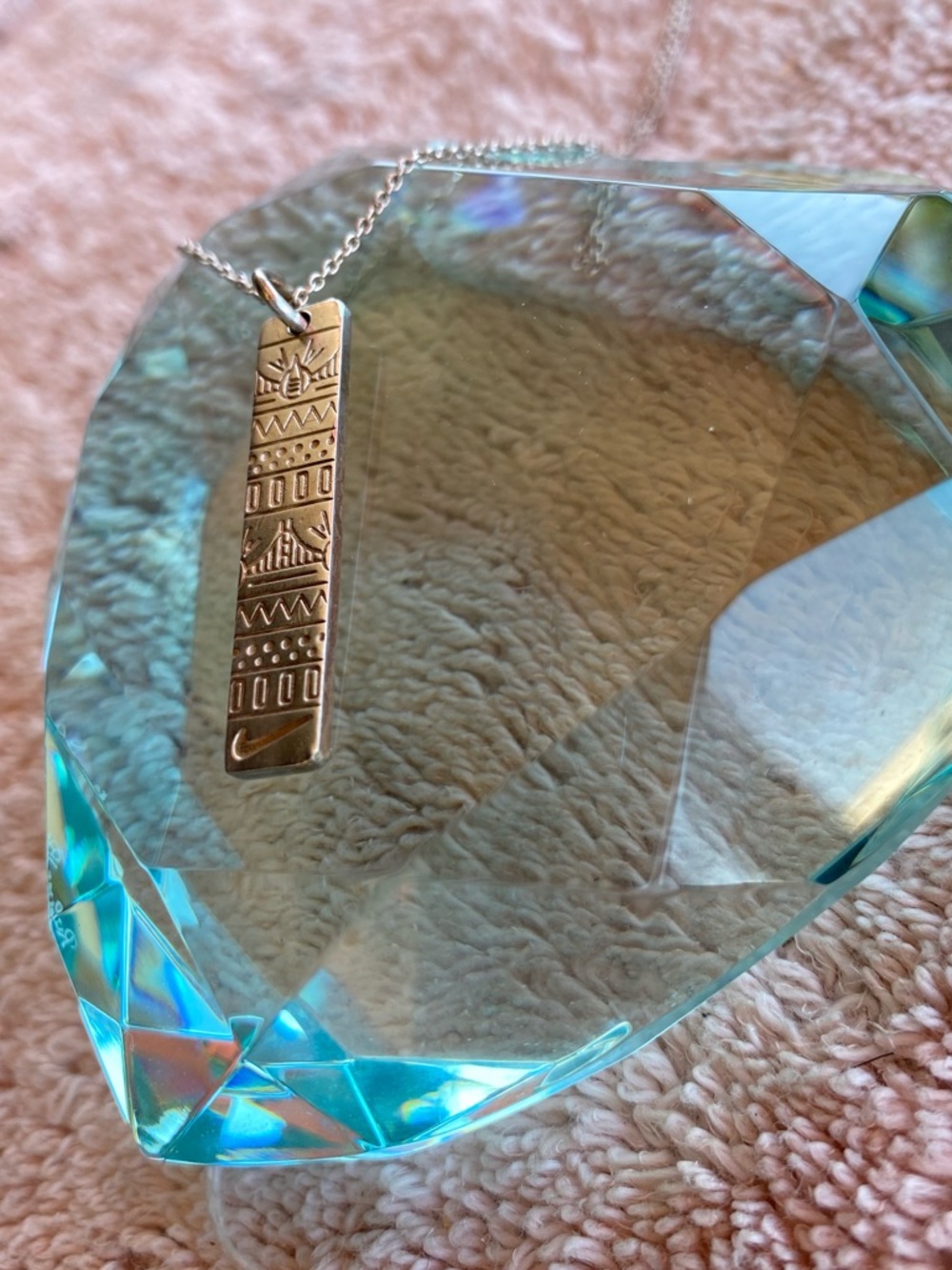Tiffany & Company Nike San Francisco 2014 Marathon Sterling Silver Necklace 925